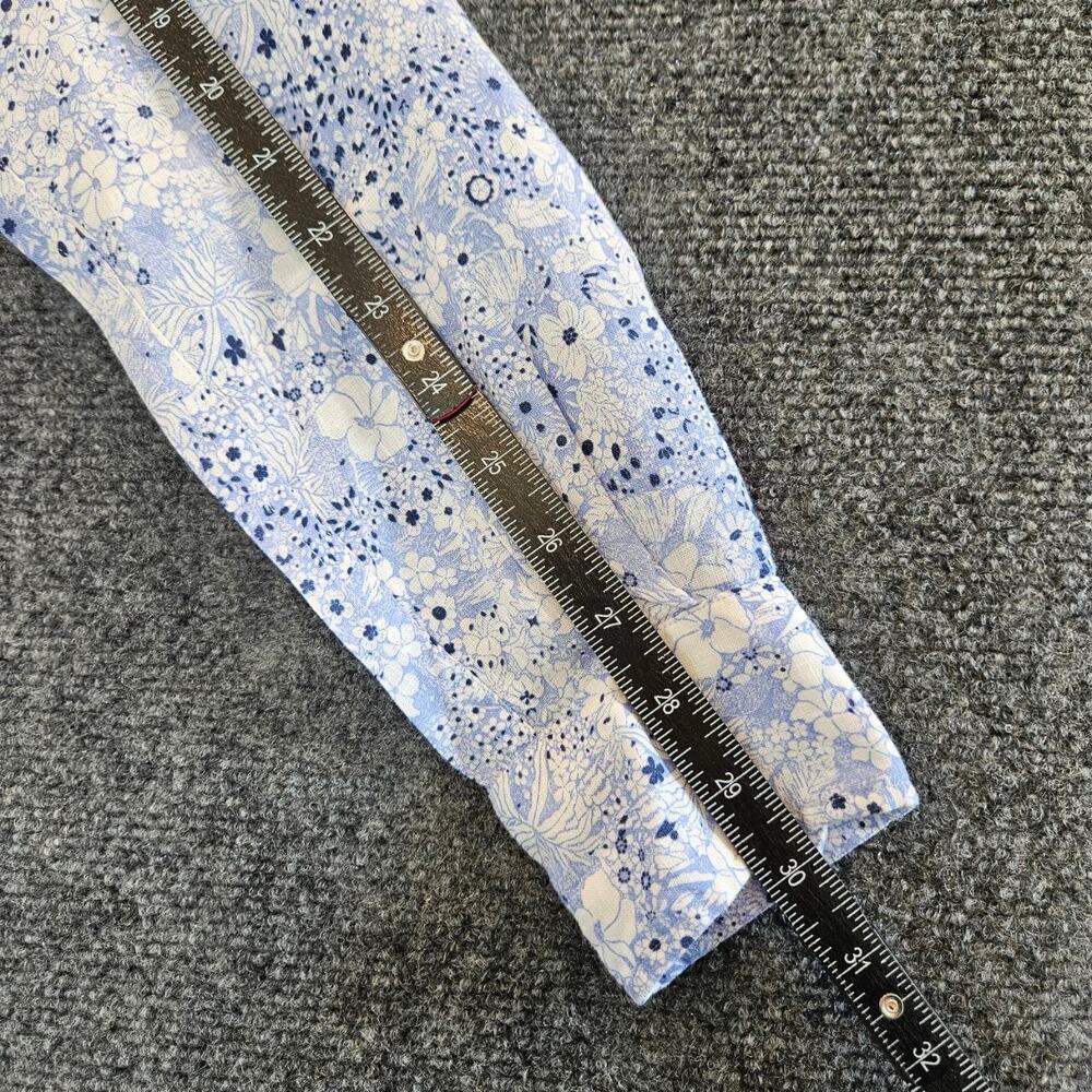 Frank & Eileen Eileen Floral Linen Button-Up Shirt XS - Picture 4 of 10